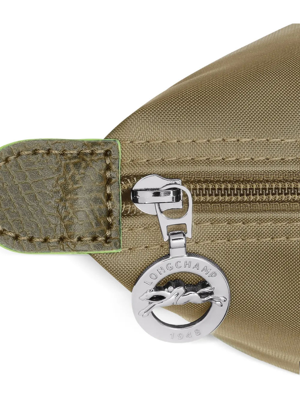 Longchamp - Le Pliage rugzak - dames - Gerecyclede vezels/polyamide/kalfsleer - Eén maat - Groen