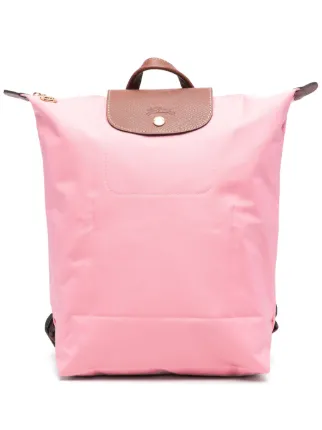 バックパック・リュック Longchamp M Le Pliage Original Pink Backpack Longchamp M Le Pliage Original pink backpack – Lord & Taylor
