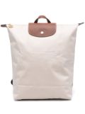 Longchamp medium Le Pliage backpack - Neutrals