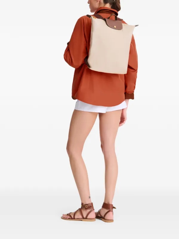 Longchamp Medium Le Pliage Backpack | Neutrals | FARFETCH