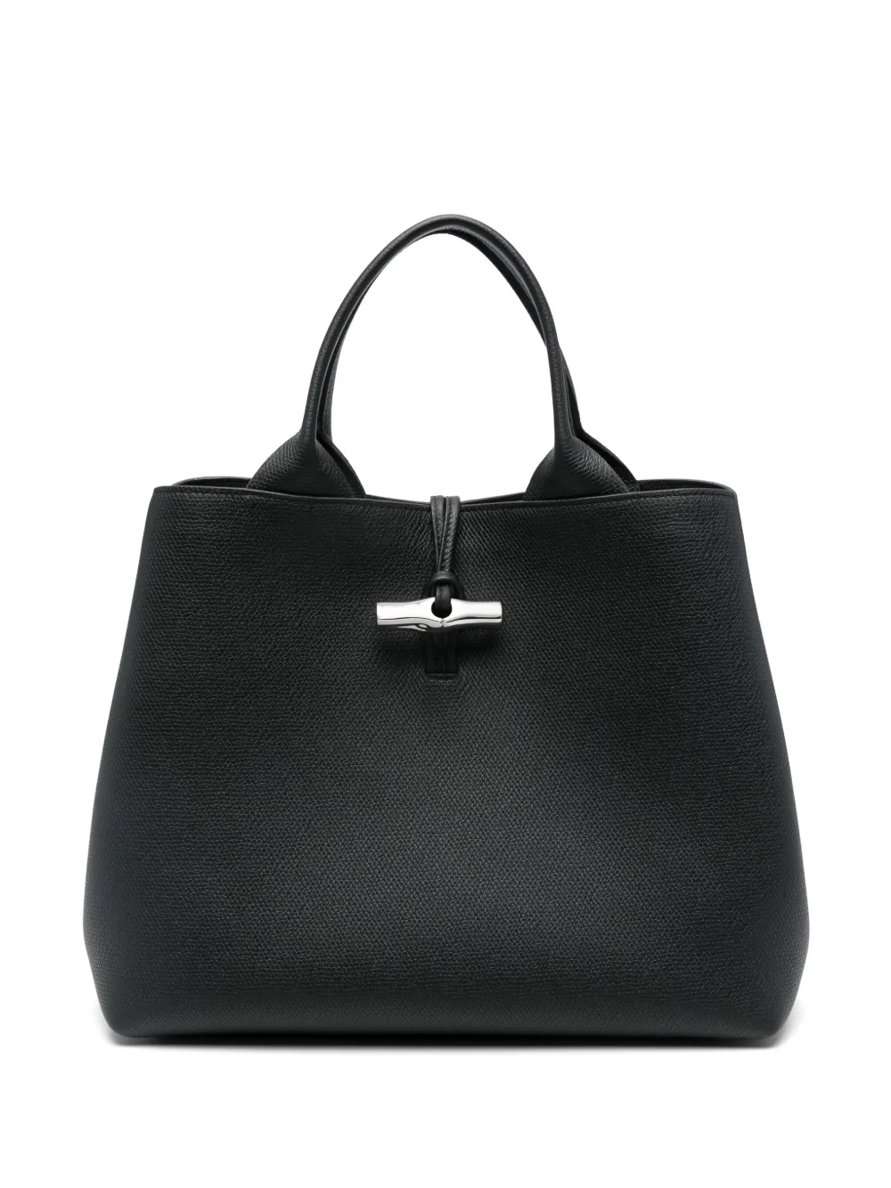 Longchamp large Le Roseau tote bag – Black