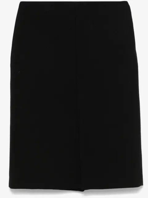 Gucci wool crepe midi skirt