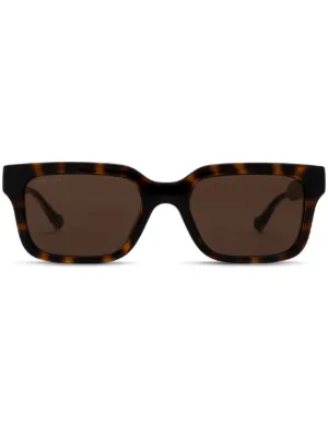 TOM FORD Eyewear Bronson パイロット サングラス | ブラウン