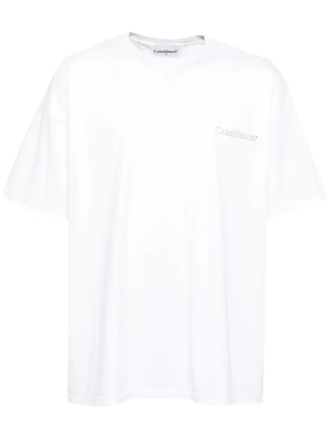 Casablanca playera con logo estampado