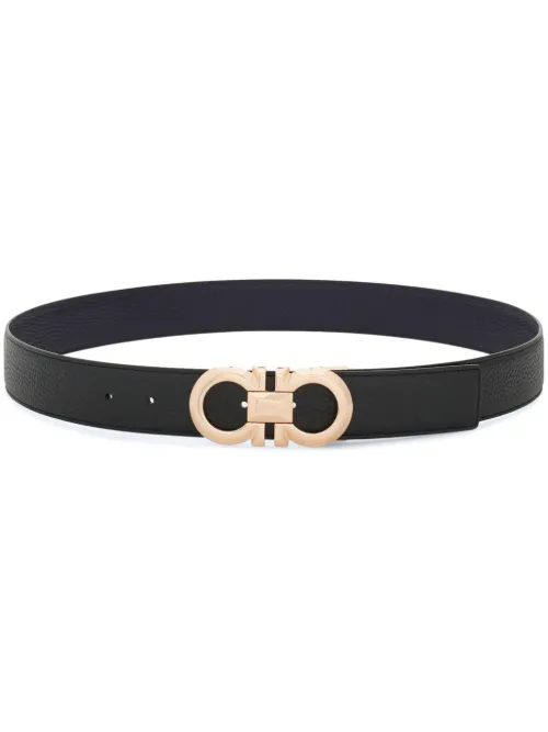 Ceinture Gancini réversible - Ferragamo - Modalova