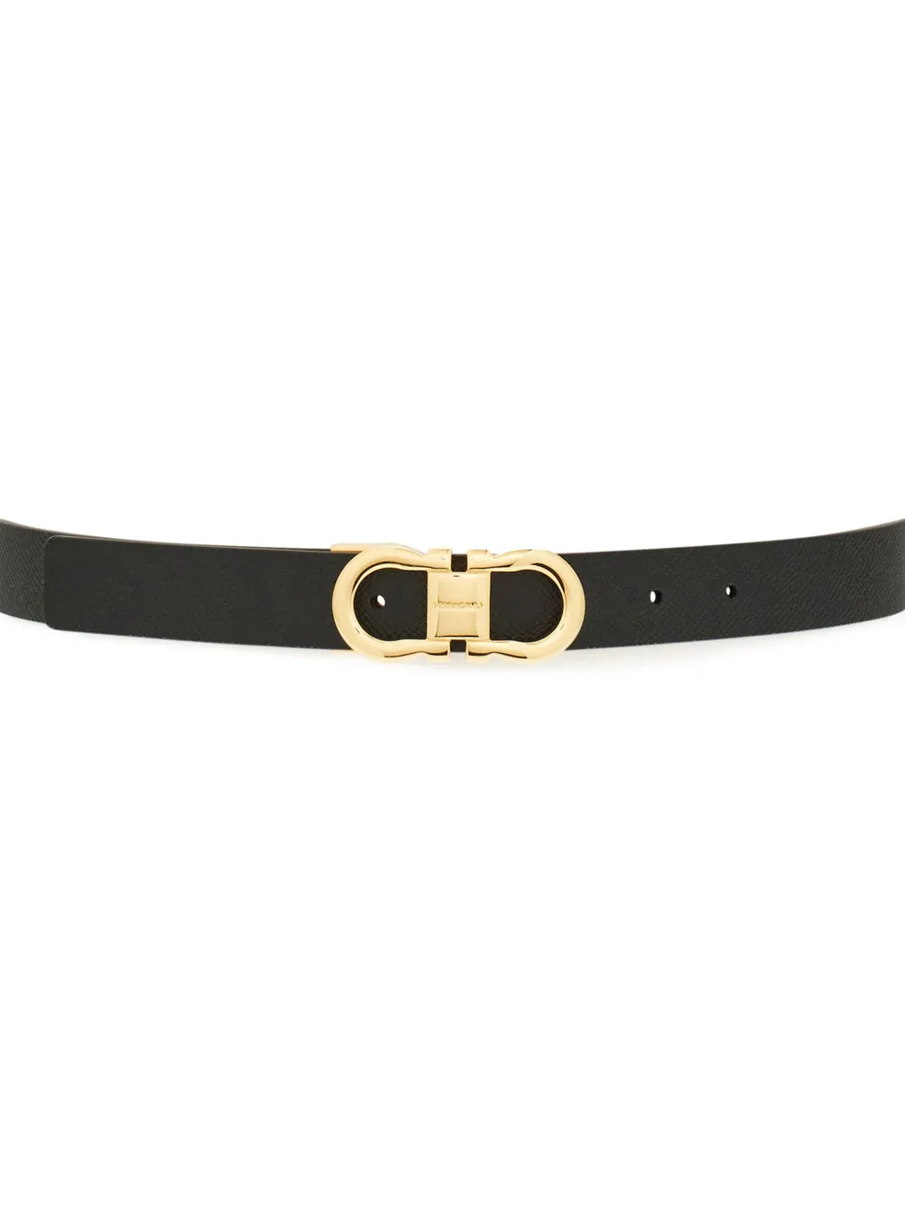 Ferragamo Cintura con logo caratteristico Gancini reversibile | Cinture | Image 3