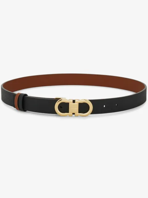 Ferragamo reversible and adjustable Gancini belt