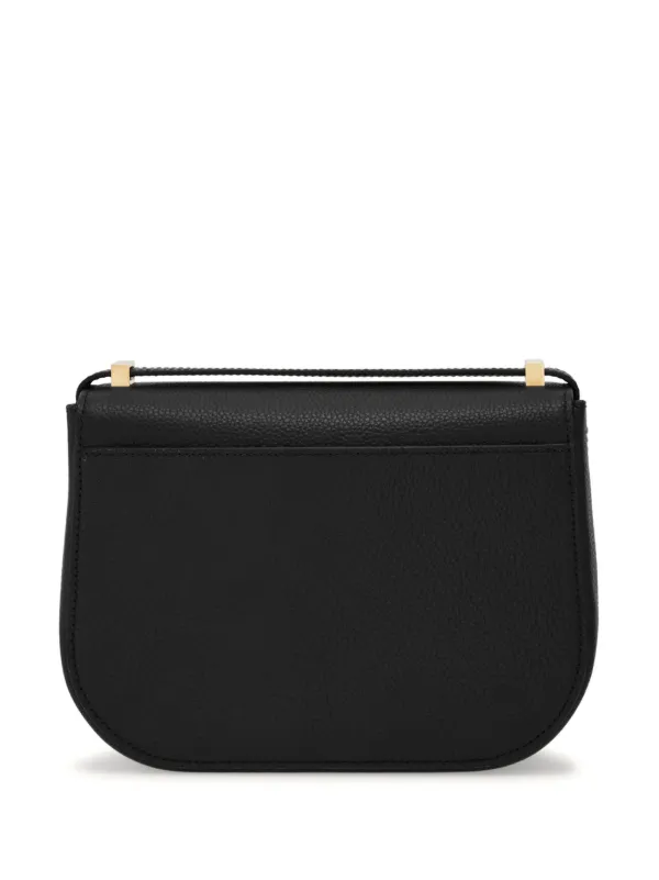 ☆送料関税込☆FERRAGAMO ダブル ガンチーニ ショルダーバッグ Ferragamo ダブルガンチーニ ショルダーバッグ | ブラック