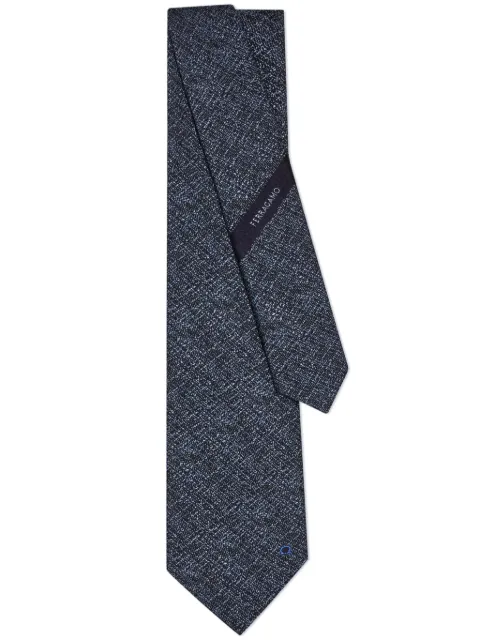 Ferragamo jacquard tie