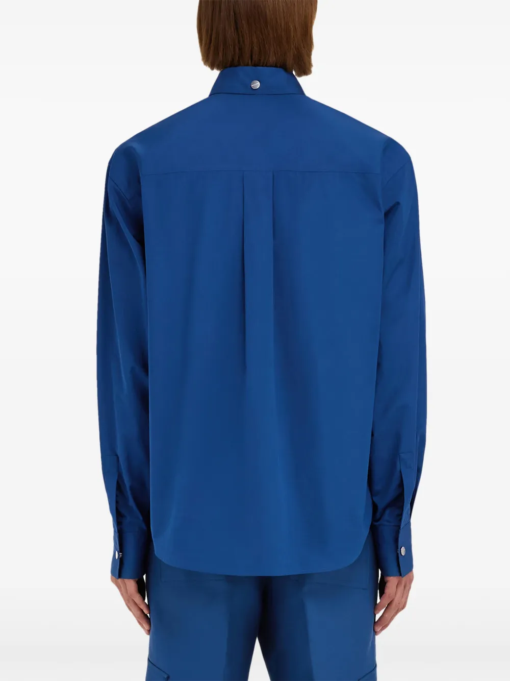 Ferragamo Button-down overhemd Blauw