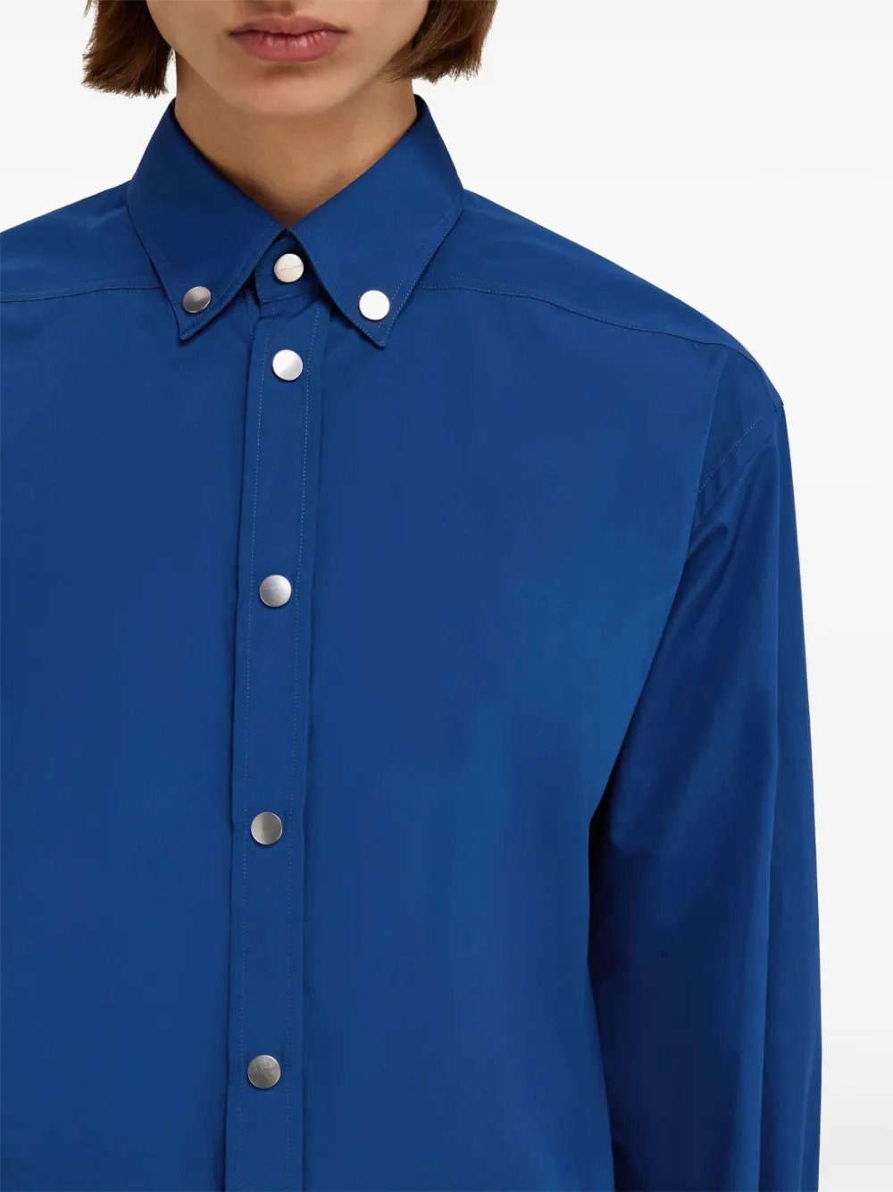 Ferragamo Button-down overhemd Blauw