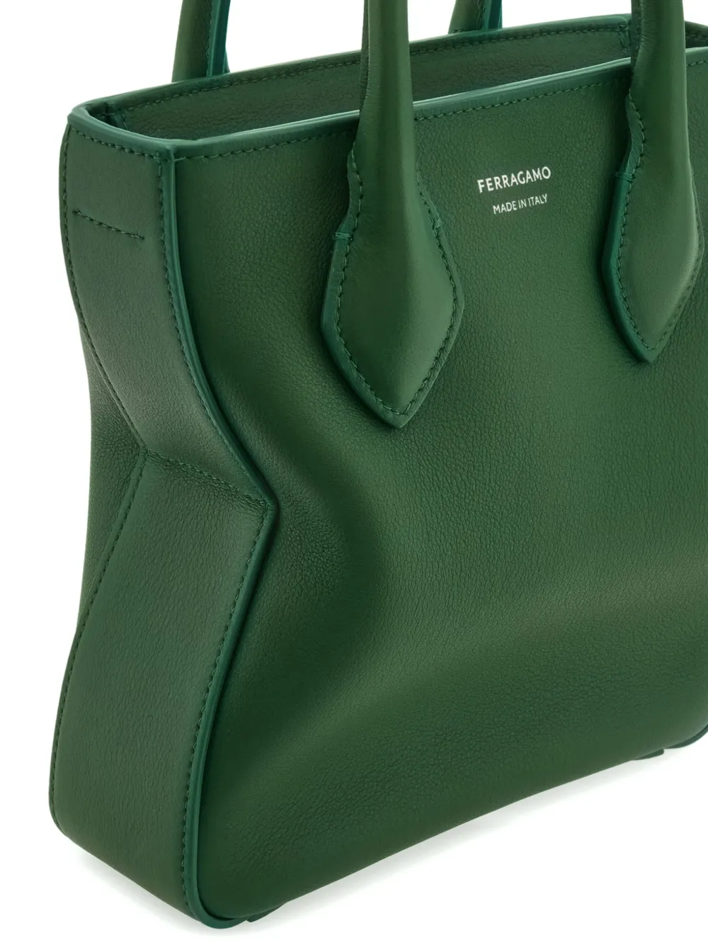 Ferragamo ロゴ ハンドバッグ | グリーン | FARFETCH JP