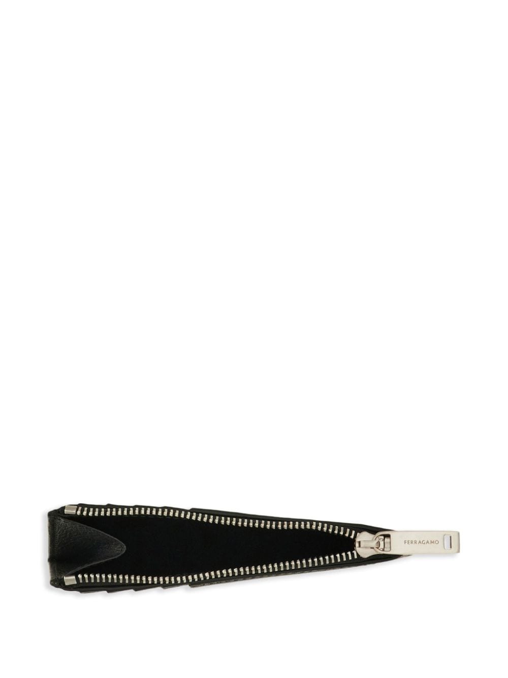 Shop Ferragamo Monogram-pattern Wallet In Black