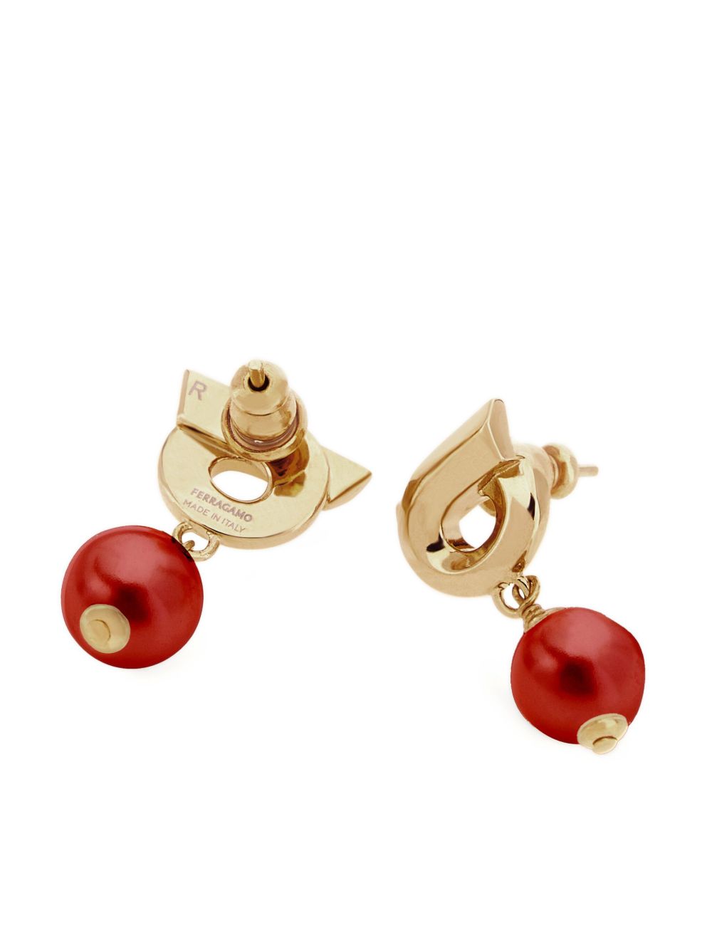 FERRAGAMO GANCINI EARRINGS