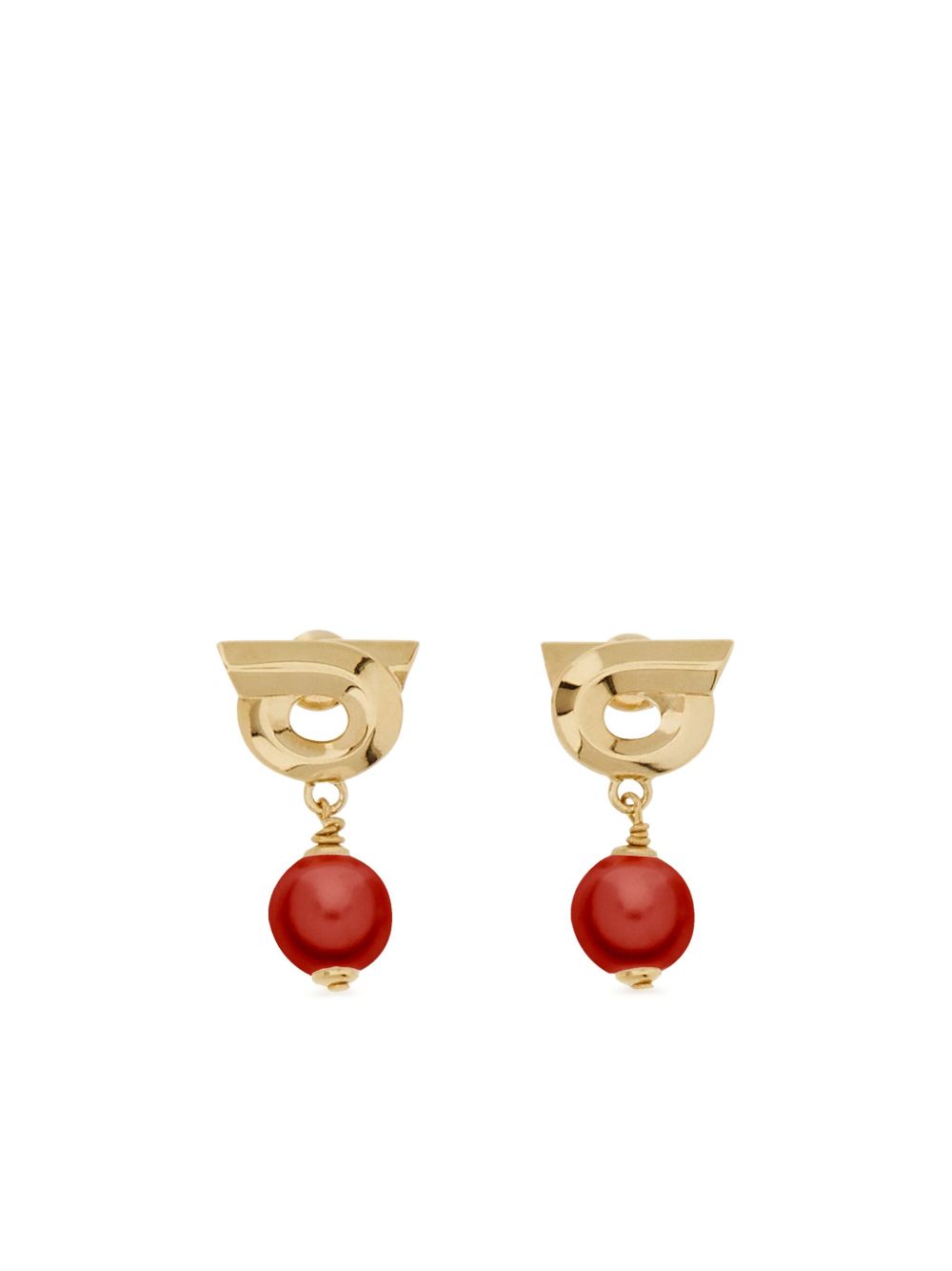 FERRAGAMO GANCINI EARRINGS