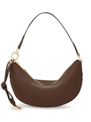 Ferragamo ホーボー ショルダーバッグ S | ブラウン | FARFETCH JP