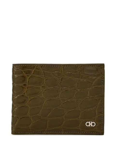 Ferragamo Carteira com placa Gancini