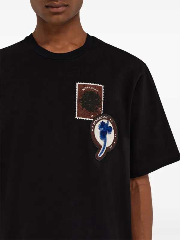 Ferragamo ロゴ Tシャツ | ブラック | FARFETCH JP