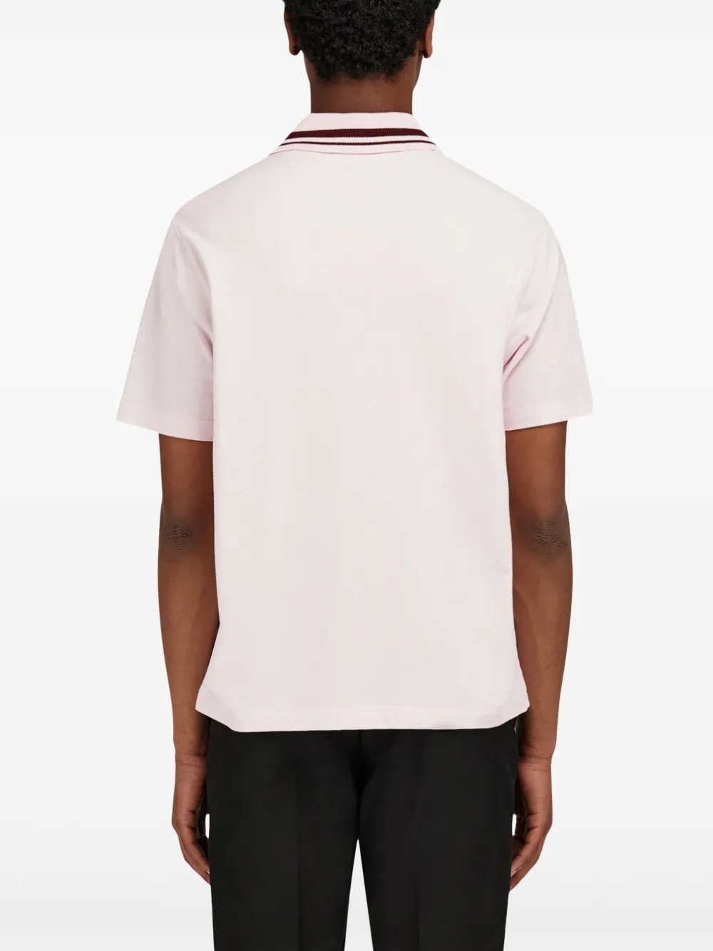 Ferragamo Poloshirt van biologisch katoen Roze