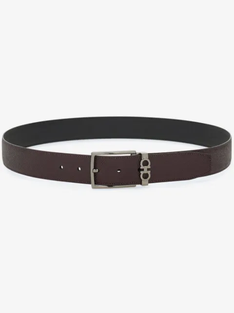 Ferragamo reversible and adjustable Gancini belt