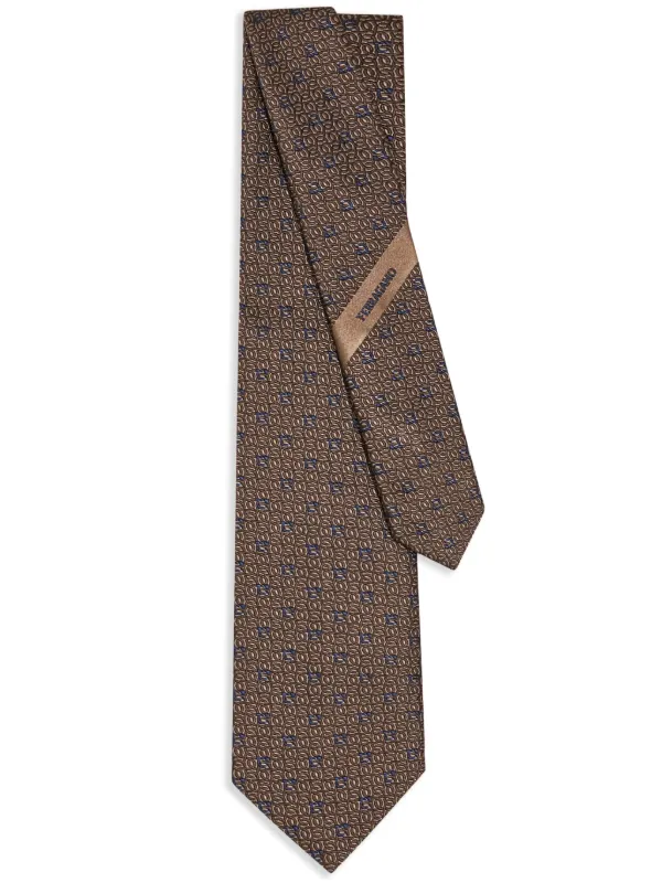 現行✨極美品✨FERRAGAMO フェラガモ　ネクタイ　ガンチーニ柄 FERRAGAMO フェラガモ Salvatore Ferragamo ネクタイ メンズ