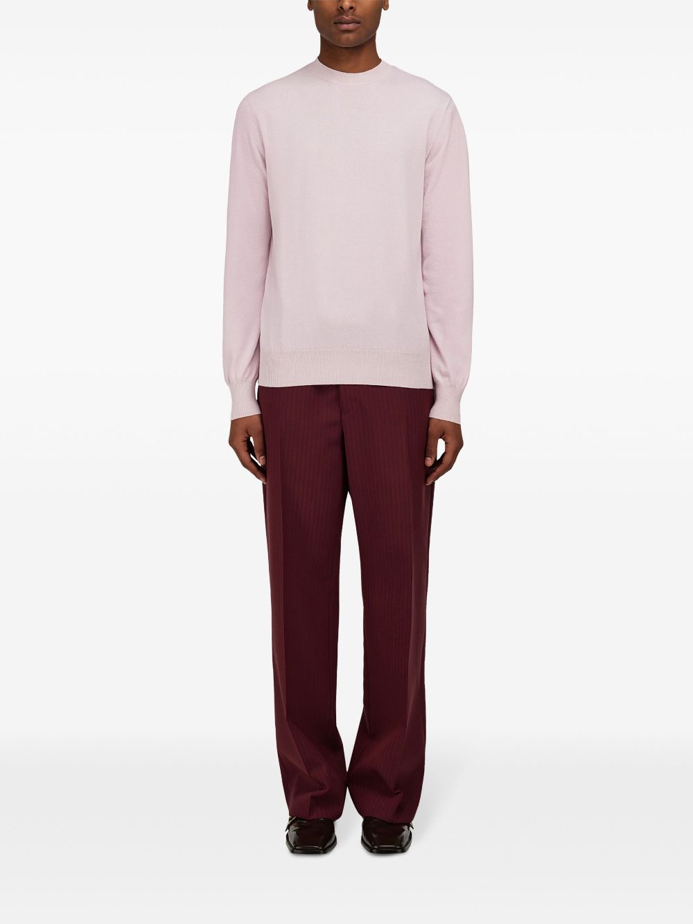 Ferragamo crew-neck sweater - Pink