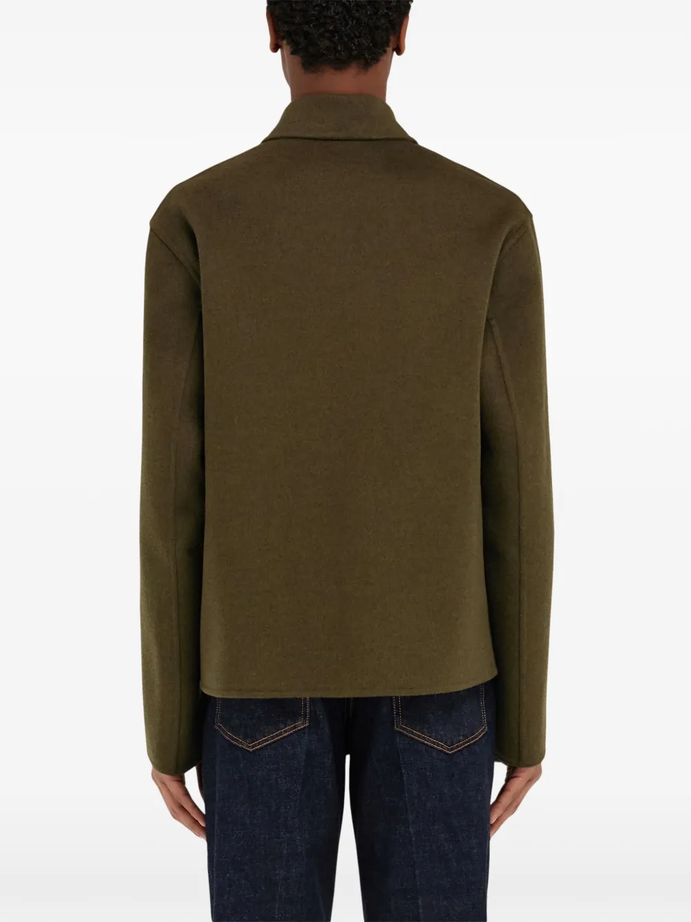 Ferragamo Jack met rits Groen