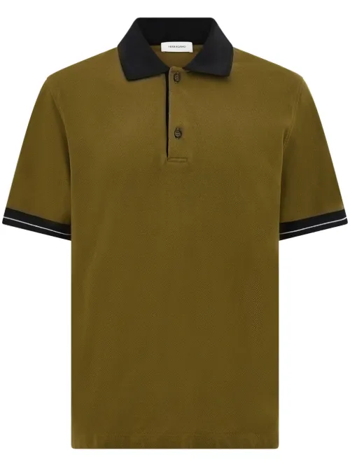 Polo à bords contrastants - Ferragamo - Modalova