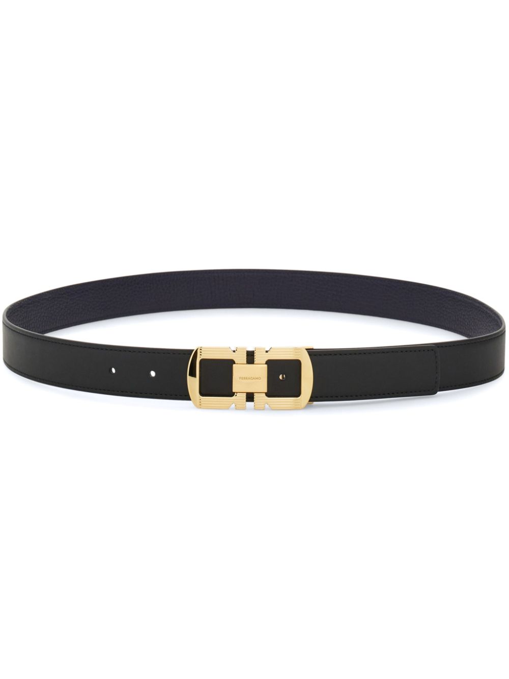 reversible leather belt