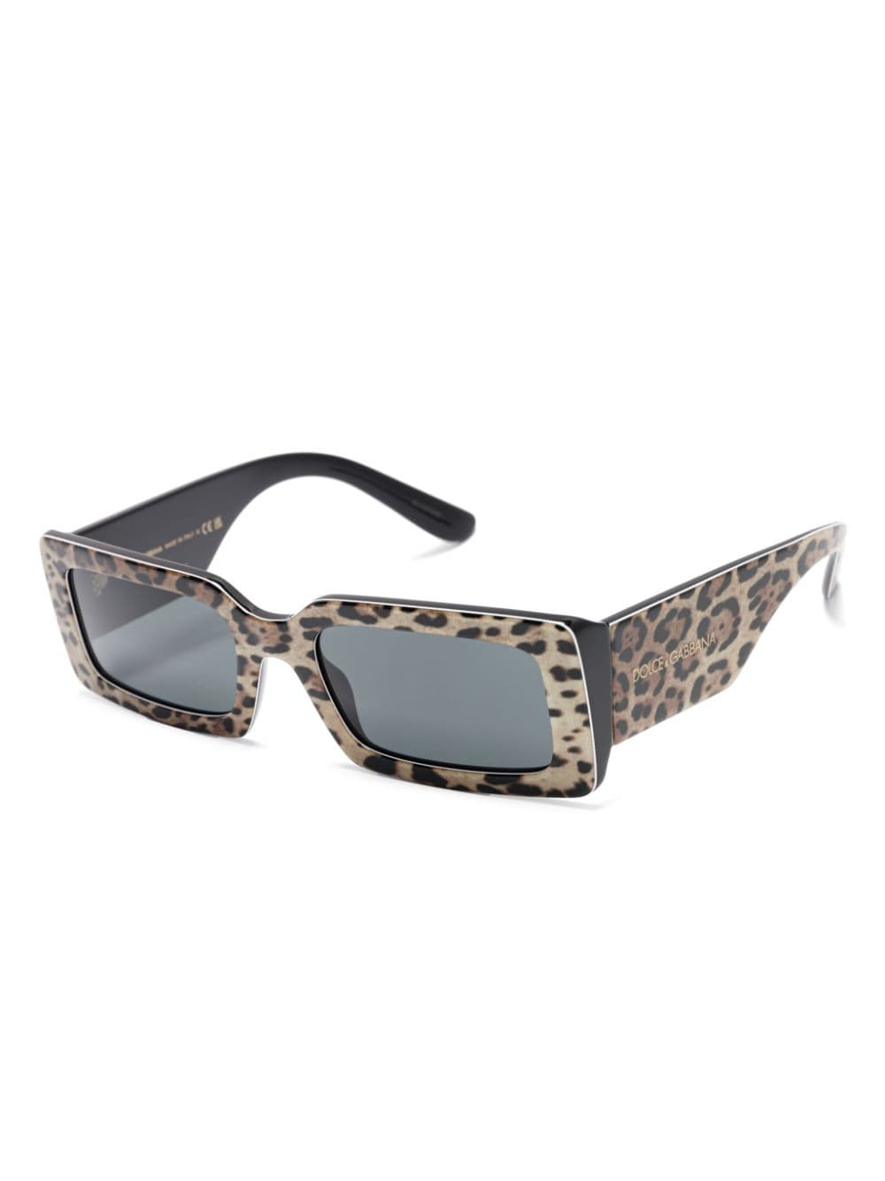 Dolce & Gabbana Eyewear DNA zonnebril - Bruin