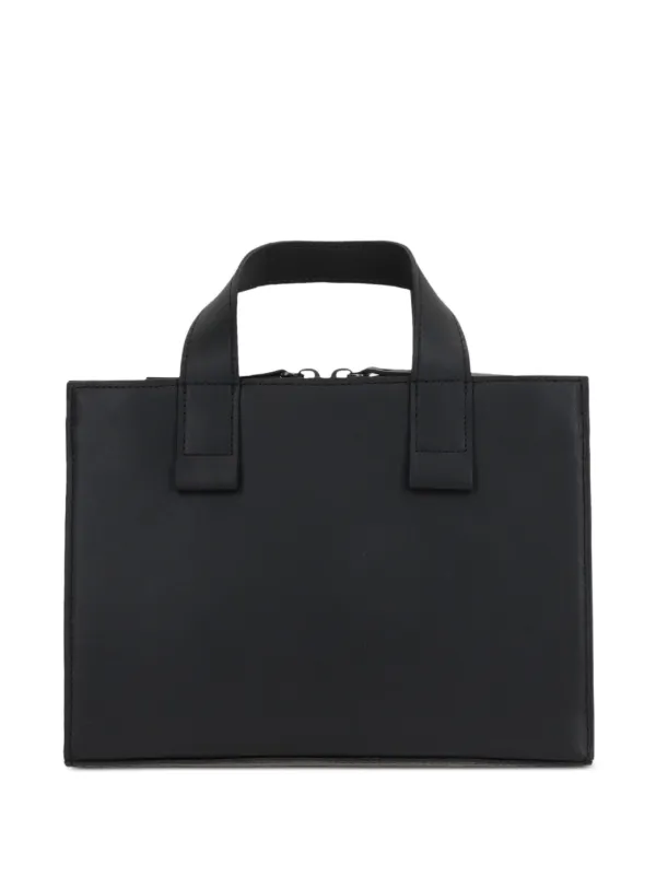 discord Yohi Yamamoto レザー2wayバッグ Discord Yohji Yamamoto レザー トートバッグ | ブラック | FARFETCH JP