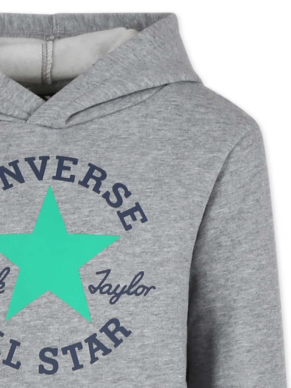 Converse Logo-print Tracksuit In Gray