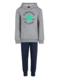 Converse Kids logo-print tracksuit - Grey