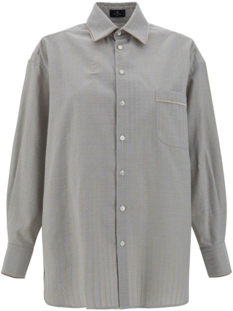 ETRO jacquard shirt Women