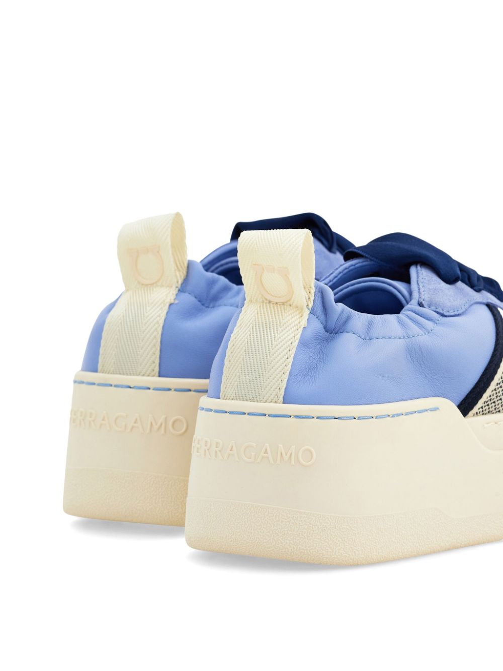 Ferragamo Wedge sneakers Blue