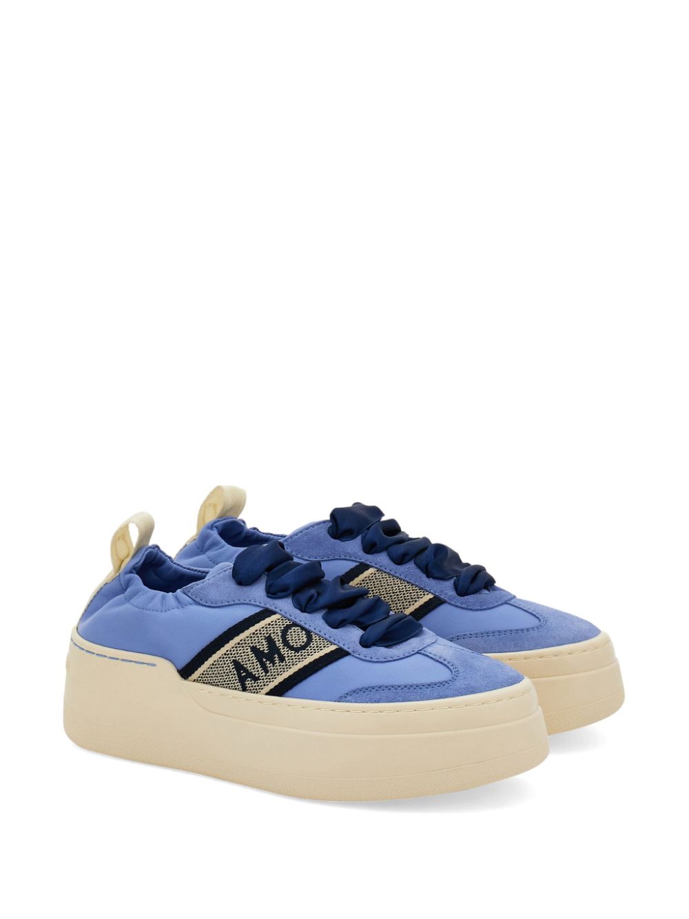 Ferragamo Wedge sneakers - Blue