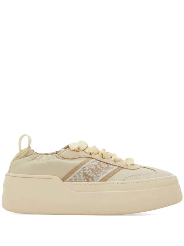 Ferragamo Wedge Sneakers | White | FARFETCH 