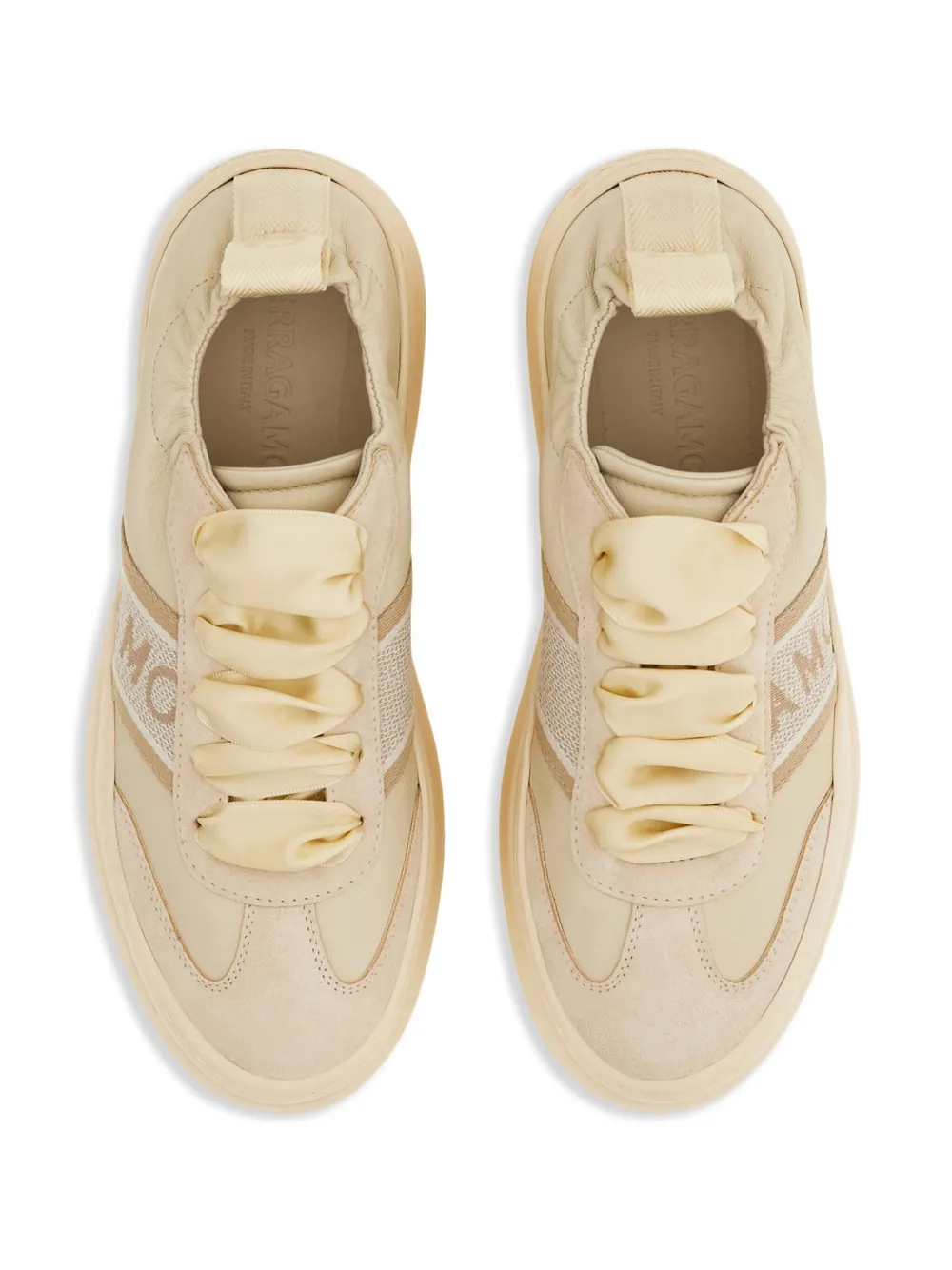 Ferragamo Wedge sneakers White