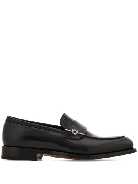Ferragamo Gancini-plaque loafers