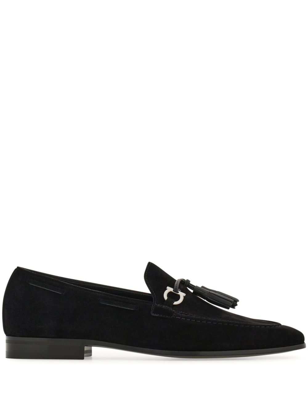 Ferragamo tassel-detail loafers Black