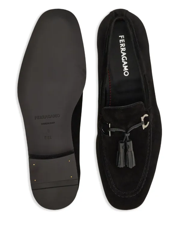 Ferragamo 黒 タッセル ローファー Ferragamo タッセル ローファー | ブラック | FARFETCH JP