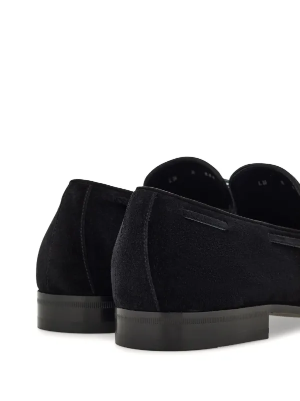 Ferragamo 黒 タッセル ローファー Salvatore Ferragamo (サルヴァトーレフェラガモ) ガンチーニ