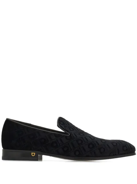 Ferragamo velvet loafers
