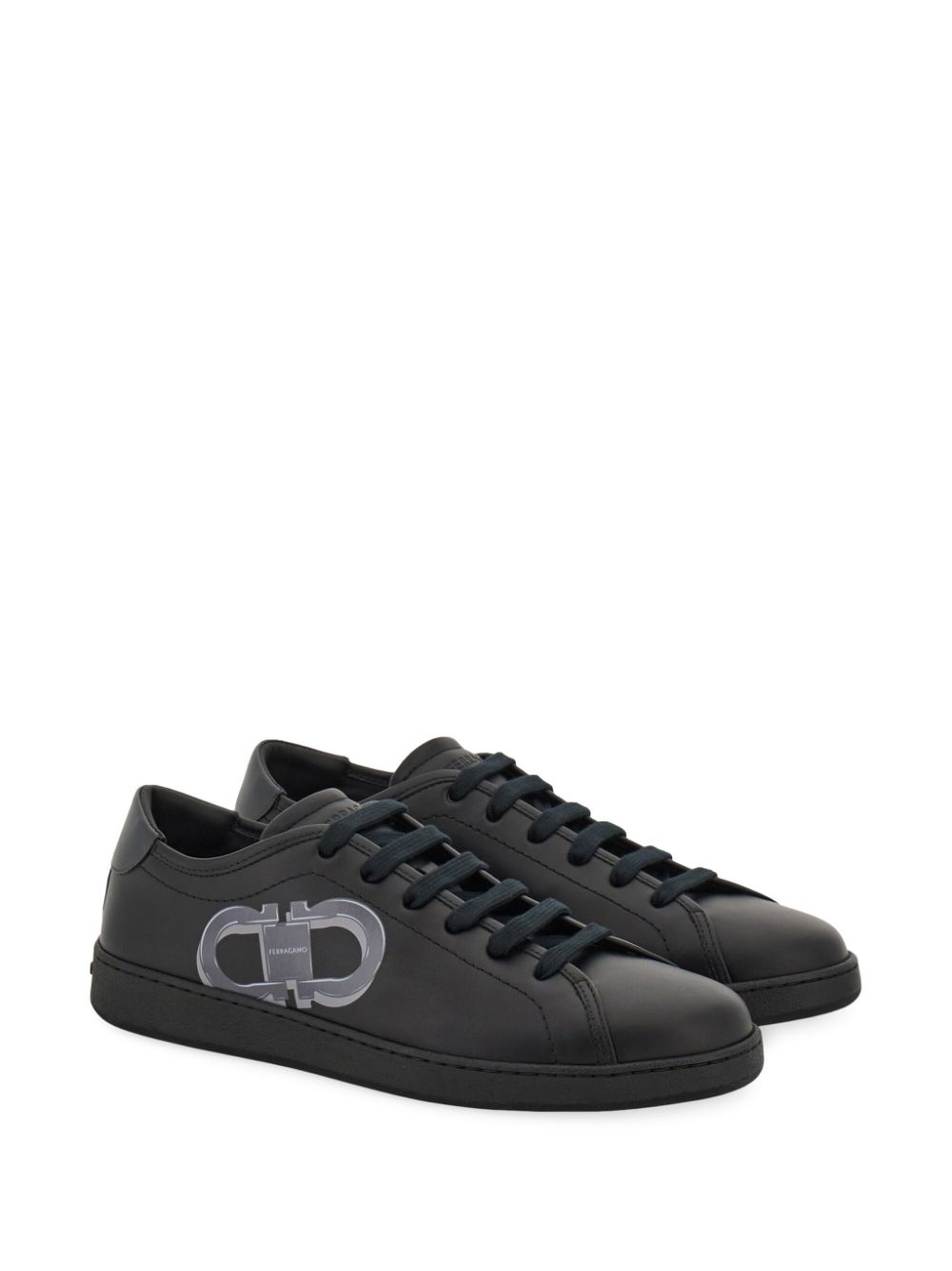 Ferragamo Double Gancini sneakers Black