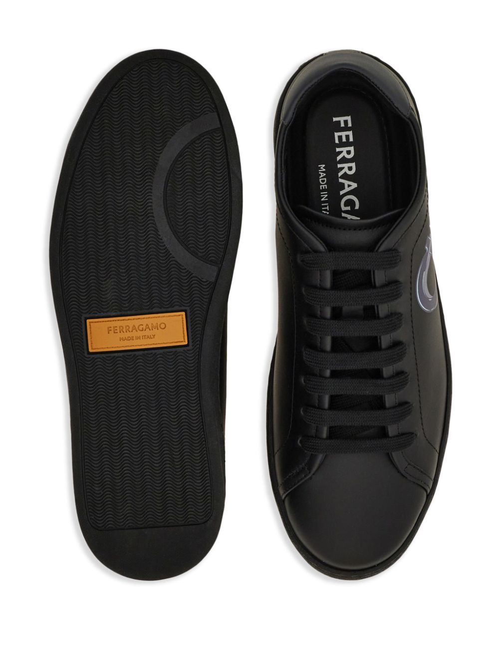 Ferragamo Double Gancini sneakers Black