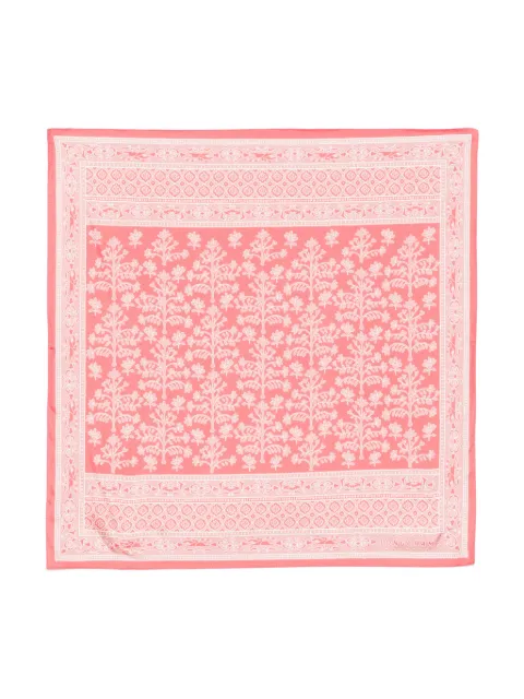 Longchamp Tree of Life 50 scarf