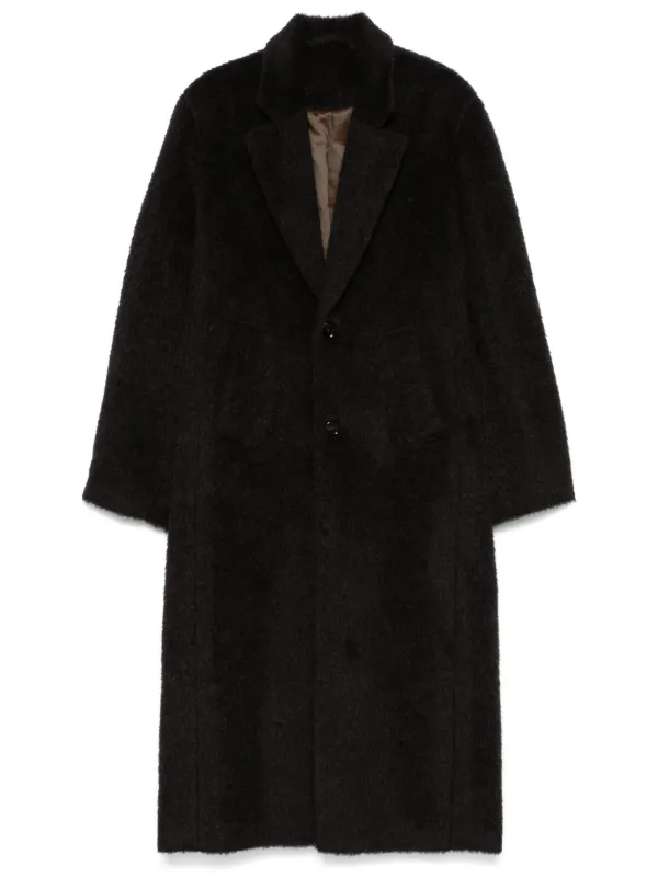 Séfr Maico Coat | Brown | FARFETCH