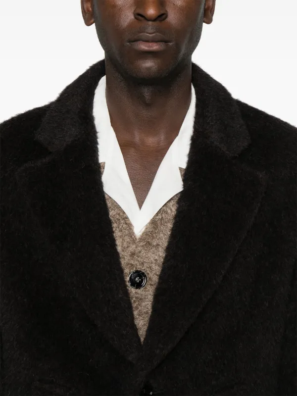 Séfr Maico Coat | Brown | FARFETCH