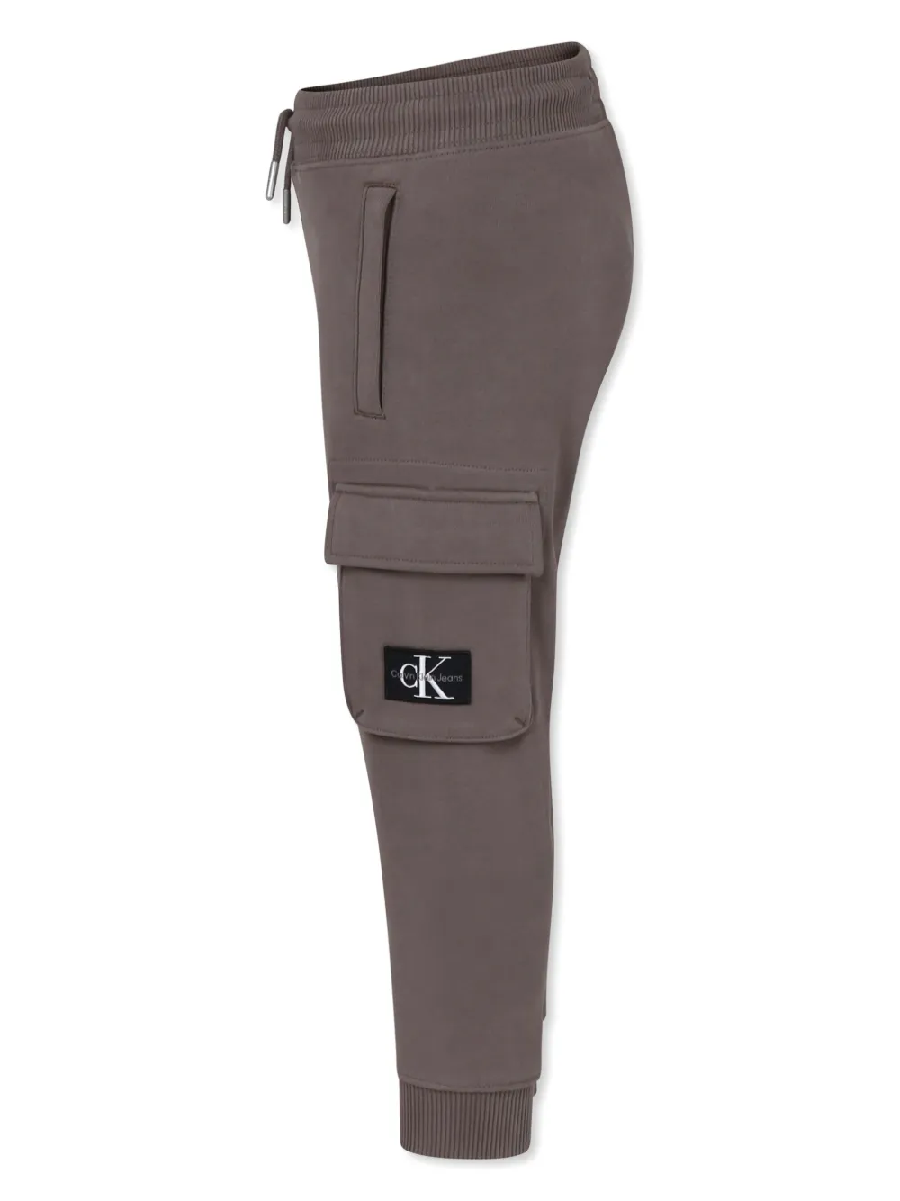 Calvin Klein Kids Trainingsbroek met logo-applicatie Bruin