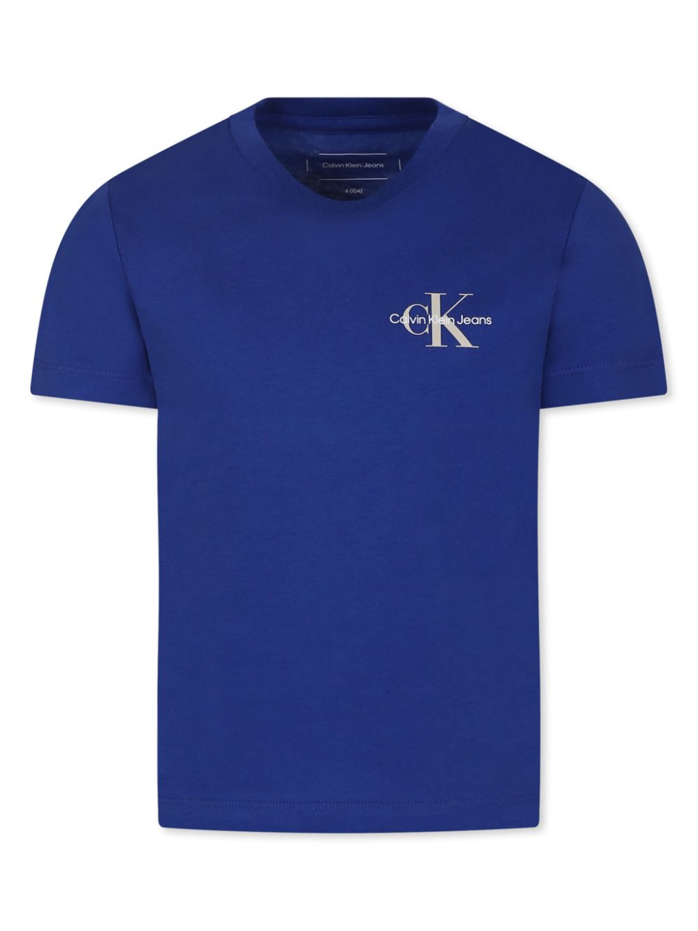 Calvin Klein Kids logo-print T-shirt - Blue